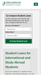 Mobile Screenshot of internationalstudentloan.com